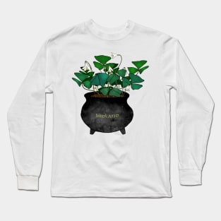 A Pot O' Shamrocks Long Sleeve T-Shirt